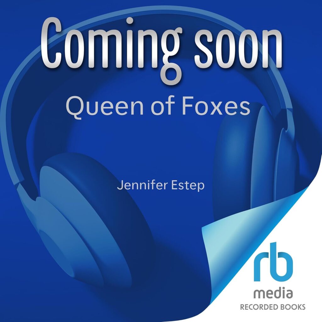 Queen of Foxes coming soon audiobook cover art