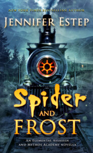 Spider and Frost cover art with train