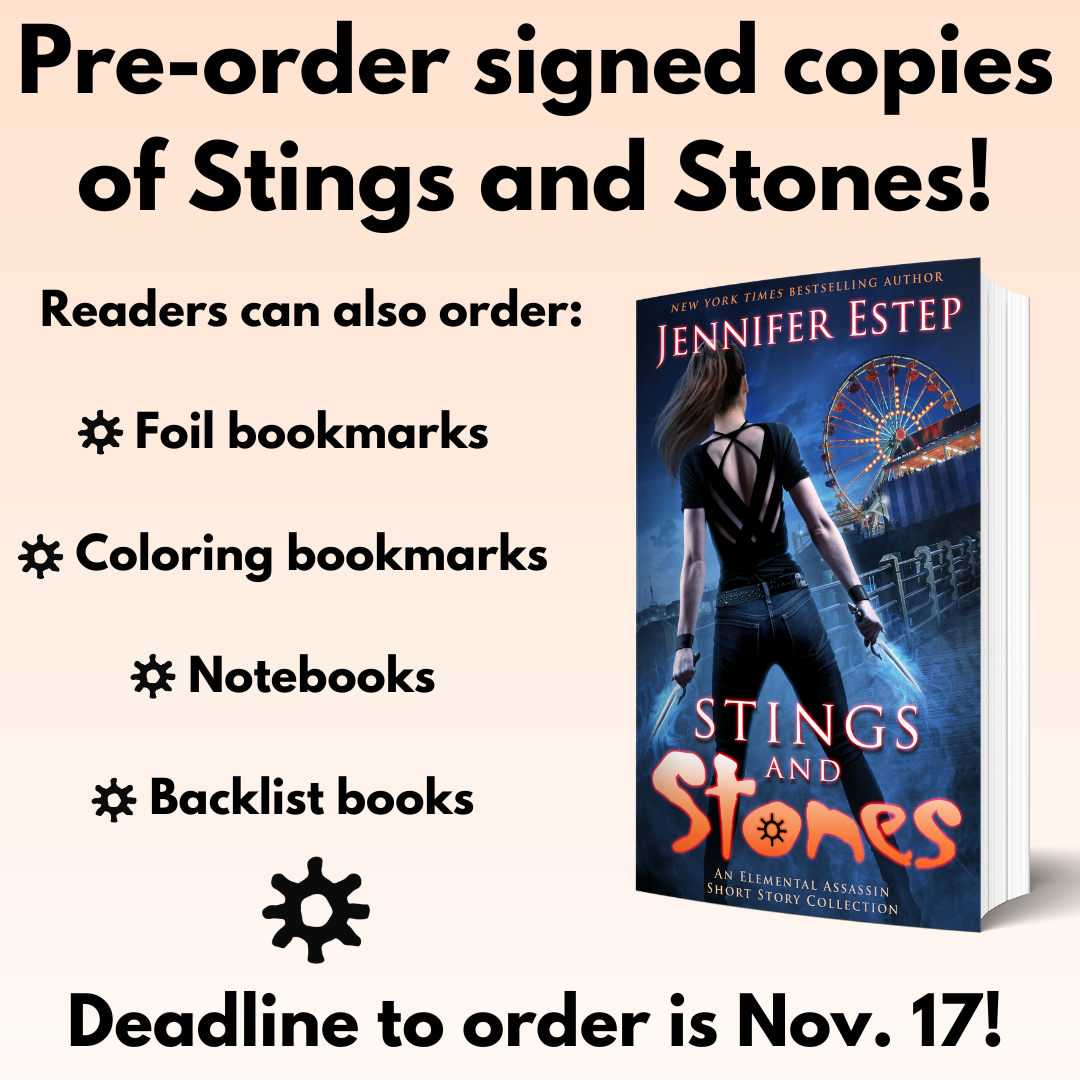 Stings and Stones book order campaign graphic